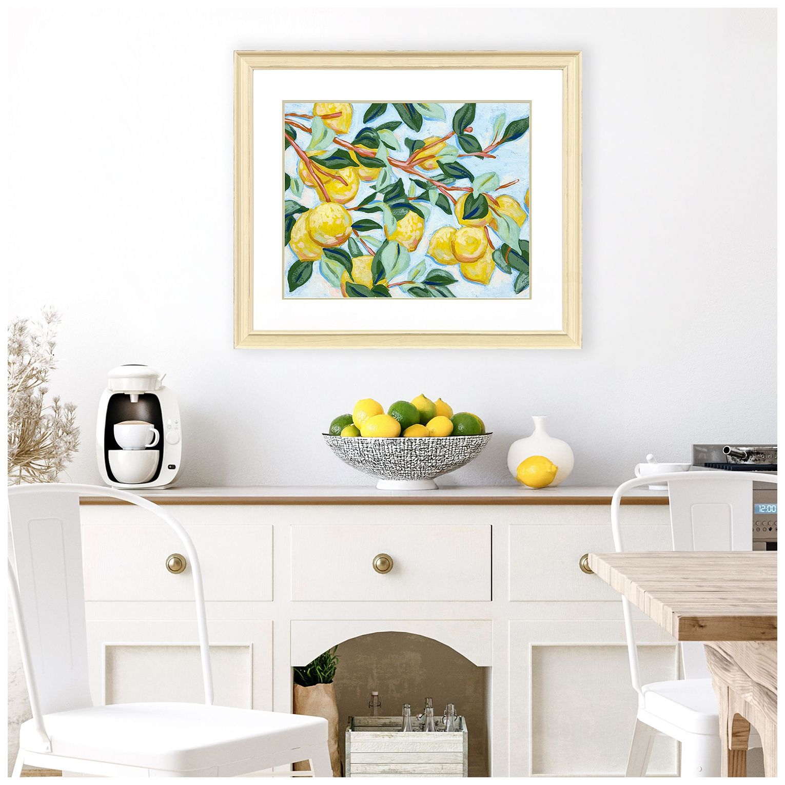 Sunshine Citrus I 42"W x 36"H Framed Art