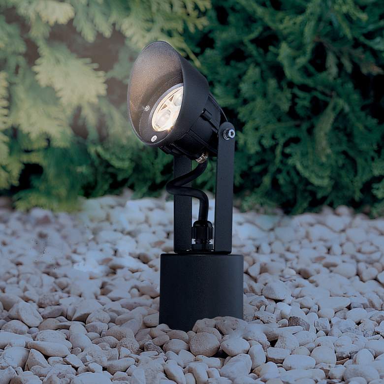 Image 5 Super Duty 9 inch High Black Finish LED Landscape Spot Light more views