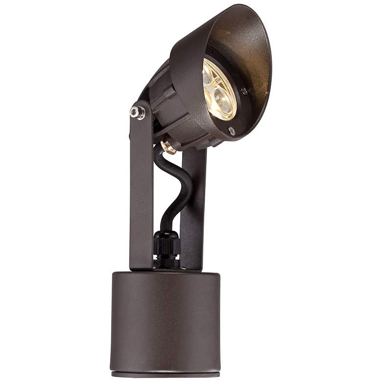 Image 3 Super Duty 9 inch High Bronze Finish LED Landscape Spot Light