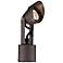 Super Duty 9" High Bronze Finish LED Landscape Spot Light