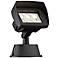 Super Duty Eastham 8" High Black LED Landscape Flood Light