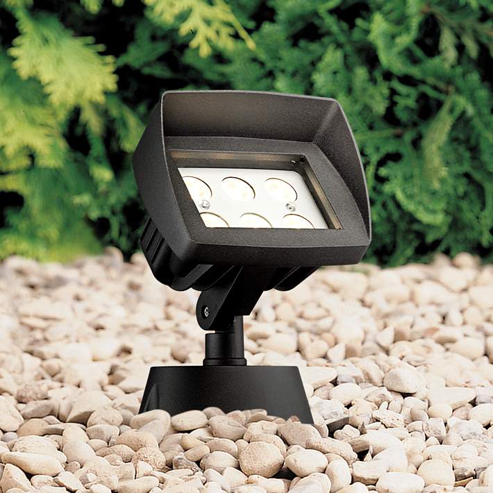 Super Duty Eastham 8 High Black LED Landscape Flood Light - #2W568, Lamps  Plus