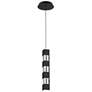 3_Super Star 13.75"H x 2"W 1-Light Mini-Pendant in Black more views