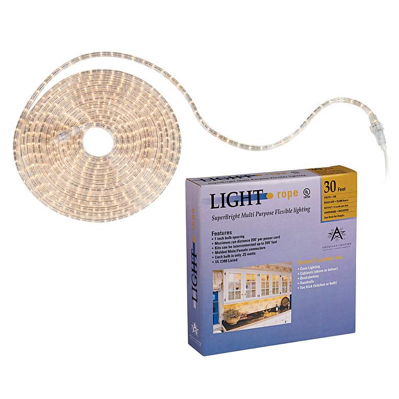 Image 1 SuperBright 30 Foot Long Rope Light