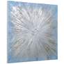 Supernova 36" Square Hand-Painted Canvas Wall Art in scene