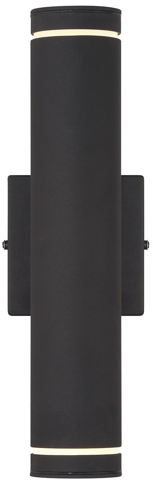 Image 6 Supotto 14" High Sand Black LED ADA Outdoor Wall Light more views