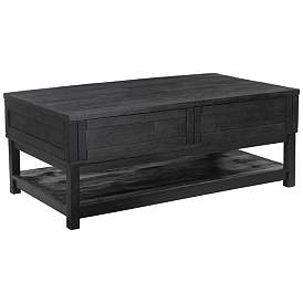 Image1 of Surat Lift Top Coffee Table Black