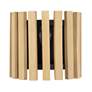 3_Suratto 1-Lt Sconce - Matte Black/Honey Blonde more views
