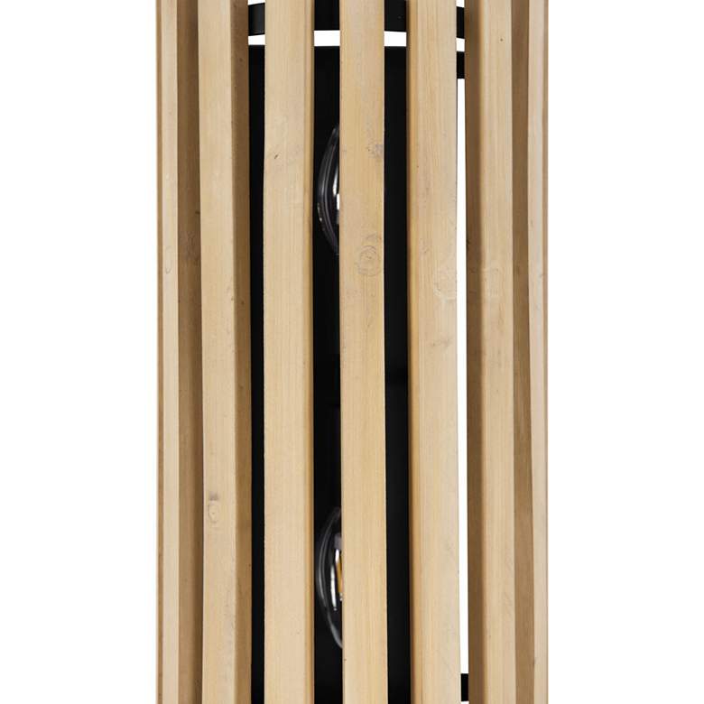 Image 6 Suratto 2-Lt Sconce - Matte Black/Honey Blonde more views