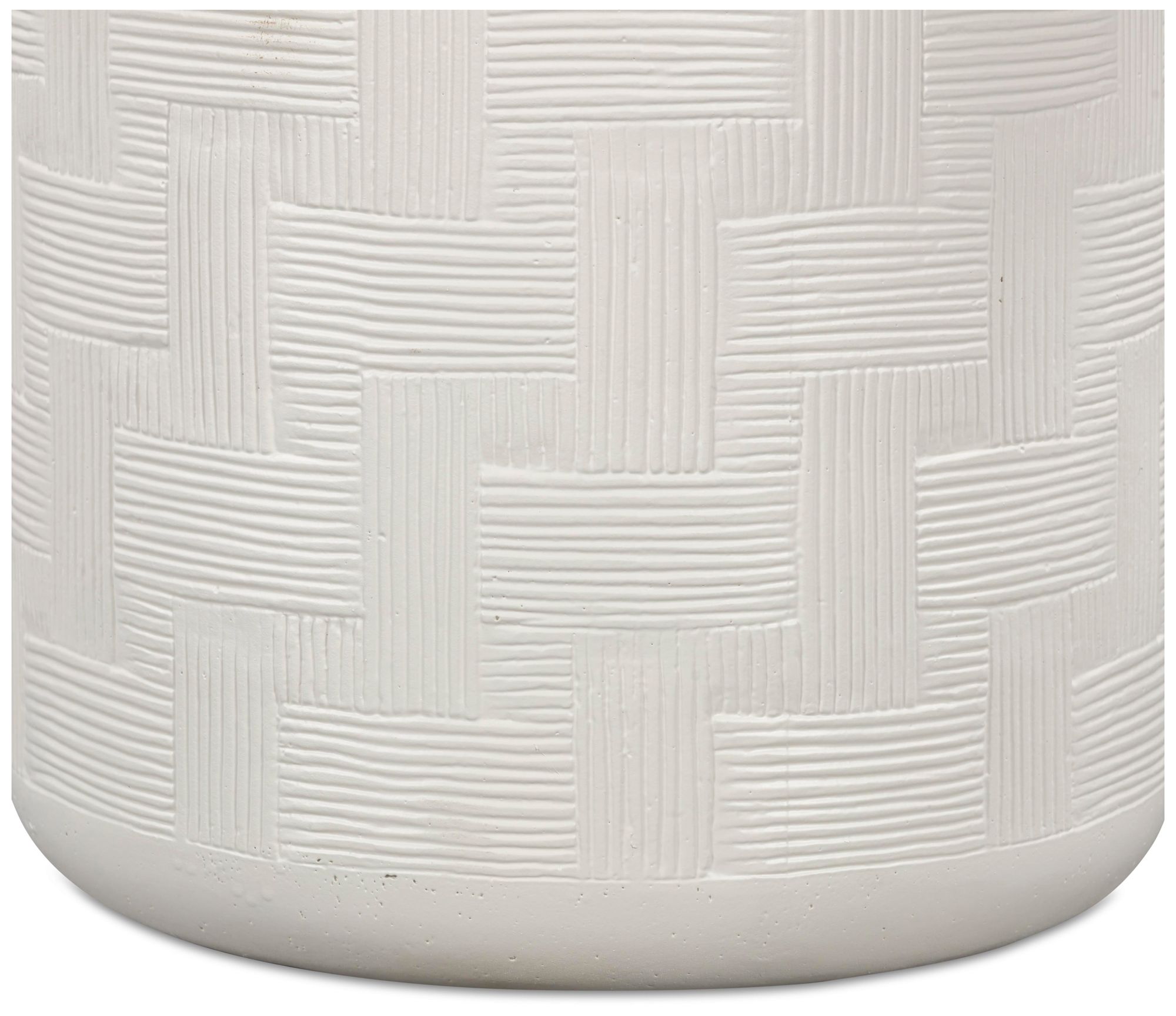 Image 4 Suraya Ivory Concrete Side Table more views