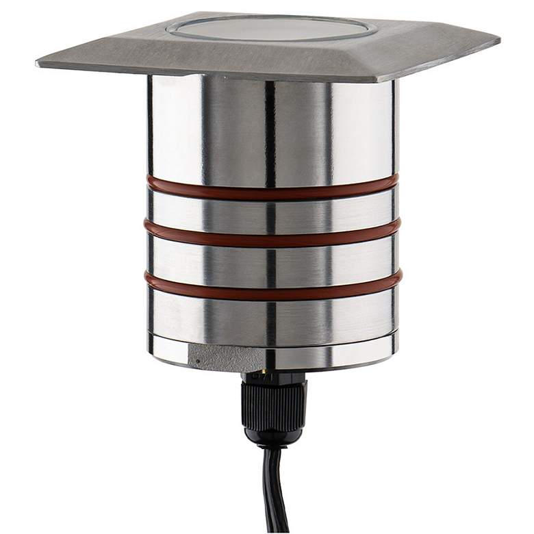 Image 1 Surface Mount 0.63"x2.88" Path Light 1-Light Stainless Steel