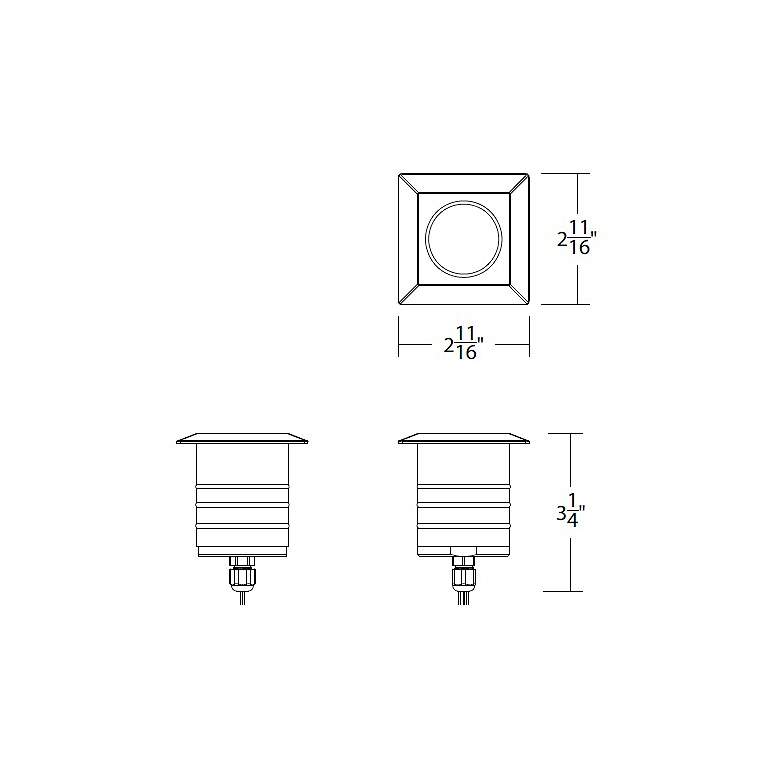 Image 4 Surface Mount 0.63"x2.88" Path Light 1-Light Stainless Steel more views