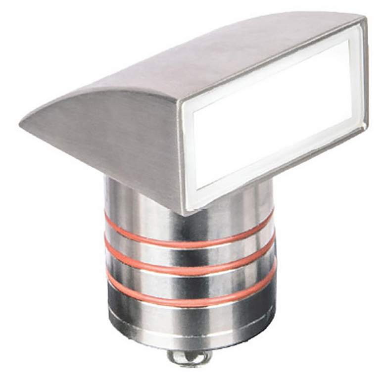 Image 1 Surface Mount 0.63"x2.88" Path Light 1-Light Stainless Steel