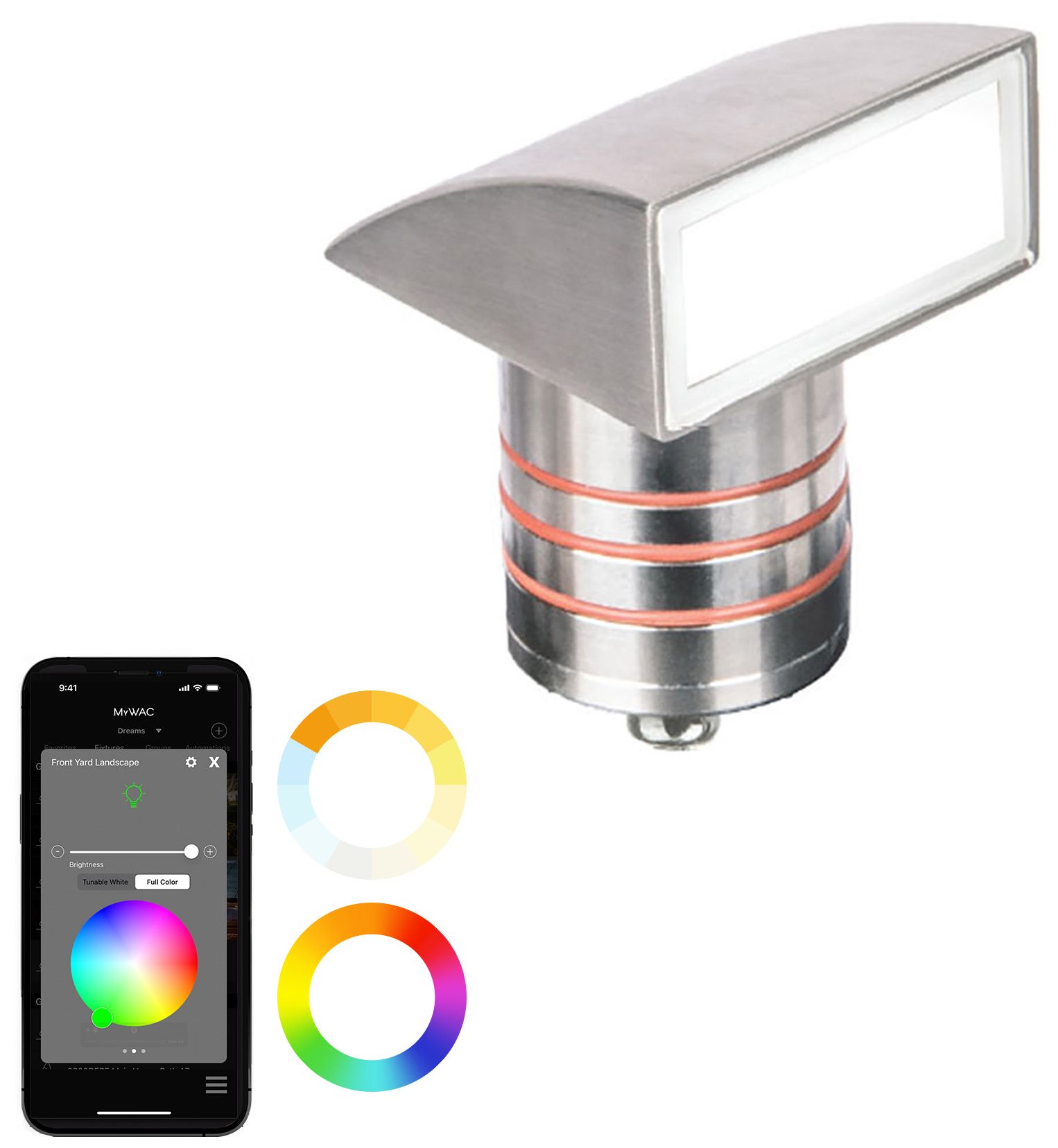 Image 3 Surface Mount 0.63"x2.88" Path Light 1-Light Stainless Steel more views