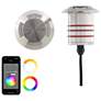 3_Surface Mount 0.63"x2.88" Path Light 1-Light Stainless Steel more views