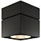 Surface Mount Square - 14 W - 24° Reflector - Black
