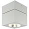 Surface Mount Square - 14 W - 24Â° Reflector - White