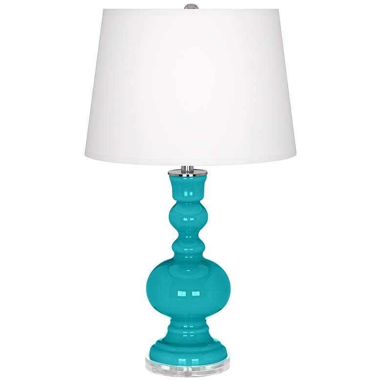 Image 2 Surfer Blue Apothecary Table Lamp