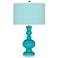 Surfer Blue Diamonds Apothecary Table Lamp