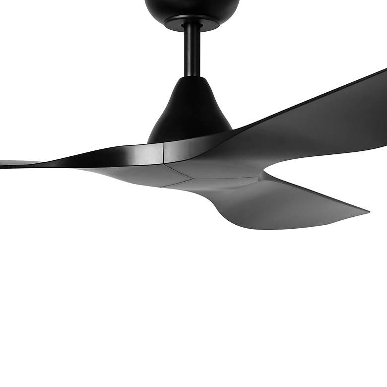 Image 2 Surfline 52" 3-Blade Fan with 5 Speed Remote Black Blades/Black Accent more views