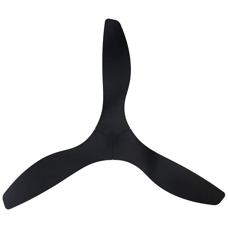 Image 3 Surfline 52" 3-Blade Fan with 5 Speed Remote Black Blades/Black Accent more views