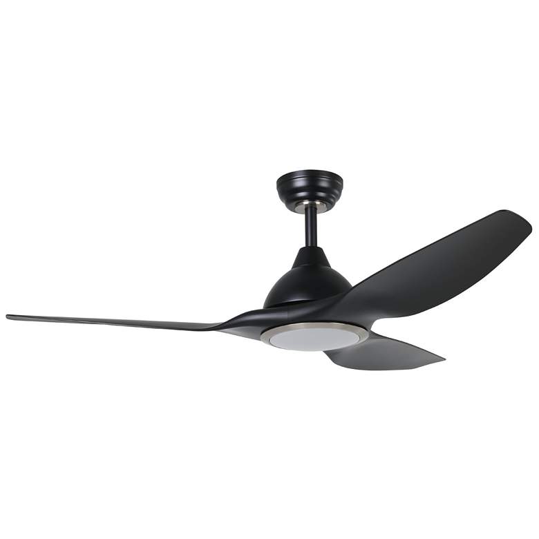Image 1 Surfline 52" 3-Blade Fan with 5 Speed Remote White Blades/White Accent