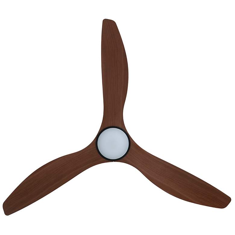 Image 3 Surfline 60" 3-Blade Fan w/ Dimmable LED Light Kit & Remote Walnut more views