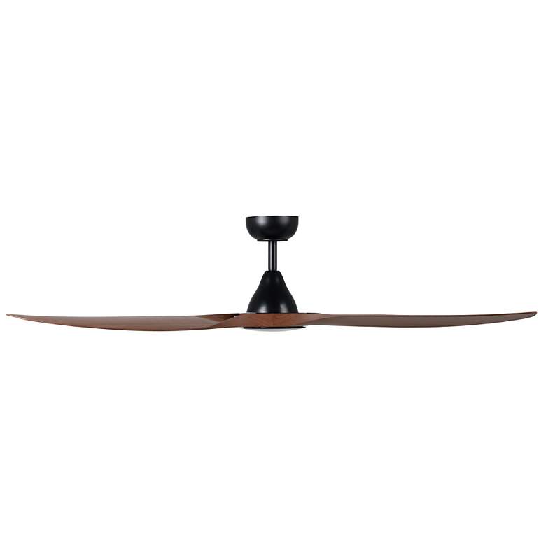 Image 4 Surfline 60" 3-Blade Fan w/ Dimmable LED Light Kit & Remote Walnut more views