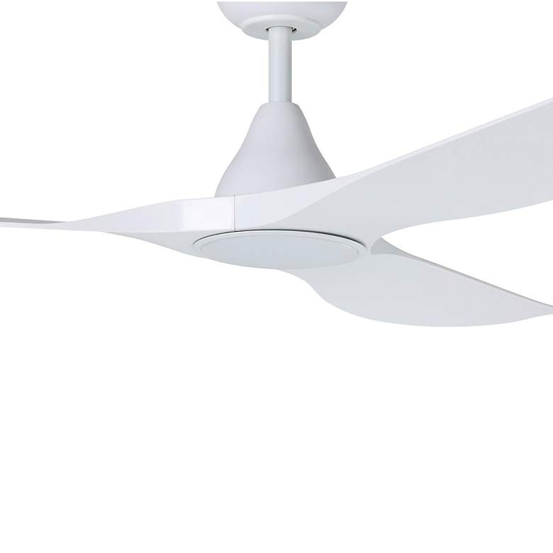 Image 2 Surfline 60" 3-Blade Fan w/ Dimmable LED Light Kit & Remote White more views