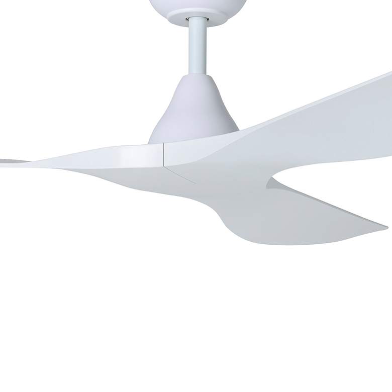 Image 2 Surfline 60" 3-Blade Fan with 5 Speed Remote White Blades/White Accent more views