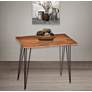 Suri 40" Wide Natural Wood Rectangular Console Table