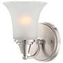 Surrey; 1 Light; Vanity Fixture with Frosted Glass