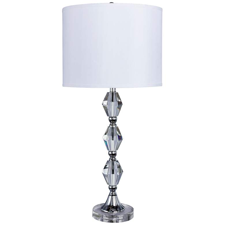 Image 1 Surri Crystal and Chrome Table Lamp