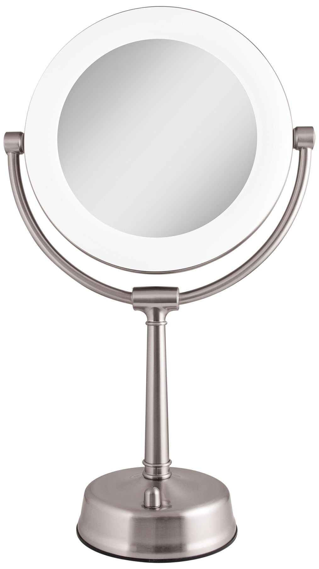 Surround Light™ Satin Nickel Sunlight Makeup Mirror