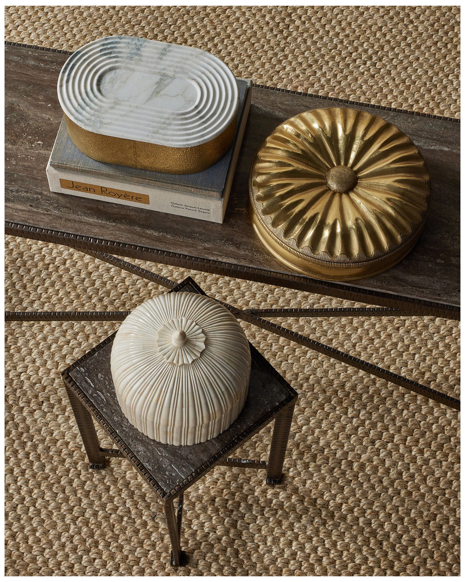 Image 7 Surti Natural Round Box more views
