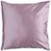 Surya 18" Square Lavender Throw Pillow