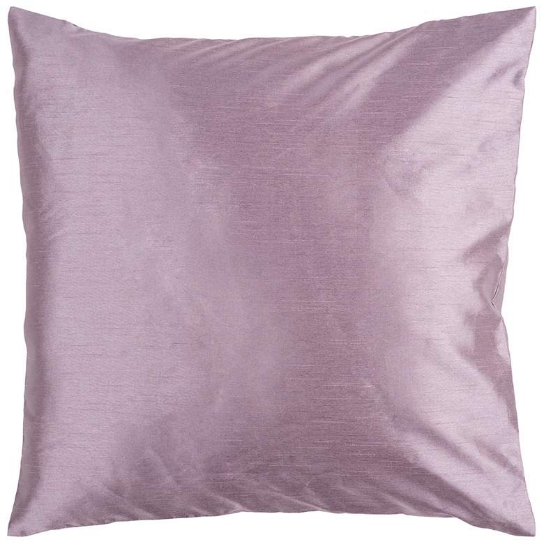 Image 1 Surya 18" Square Lavender Throw Pillow