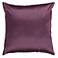 Surya 18" Square Plum Purple Throw Pillow
