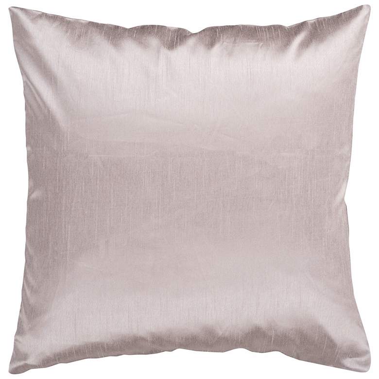 Image 1 Surya 18 inch Square TaupeThrow Pillow