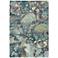 Surya Aberdine Teal Blue and Gray Area Rug