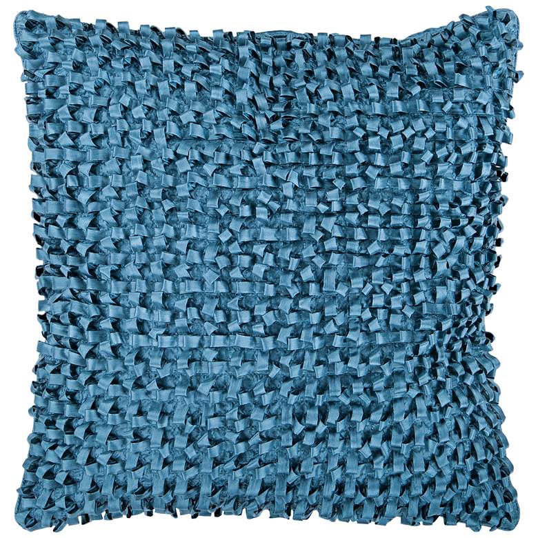 Image 1 Surya Andrew Blue 18 inch Square Throw Pillow