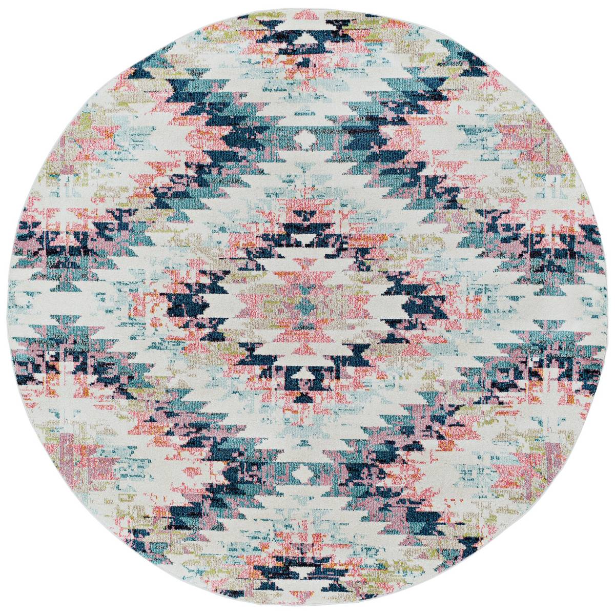 Ratten Rug Kitchen Rugs, 5 Feet, Southwest | Lamps Plus