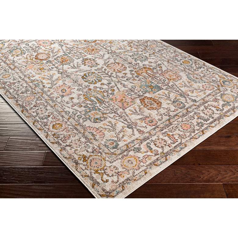 Image 2 Surya Ankara AKR-2332 5&#39;2 inchx7&#39; Pink Camel Oriental Area Rug more views