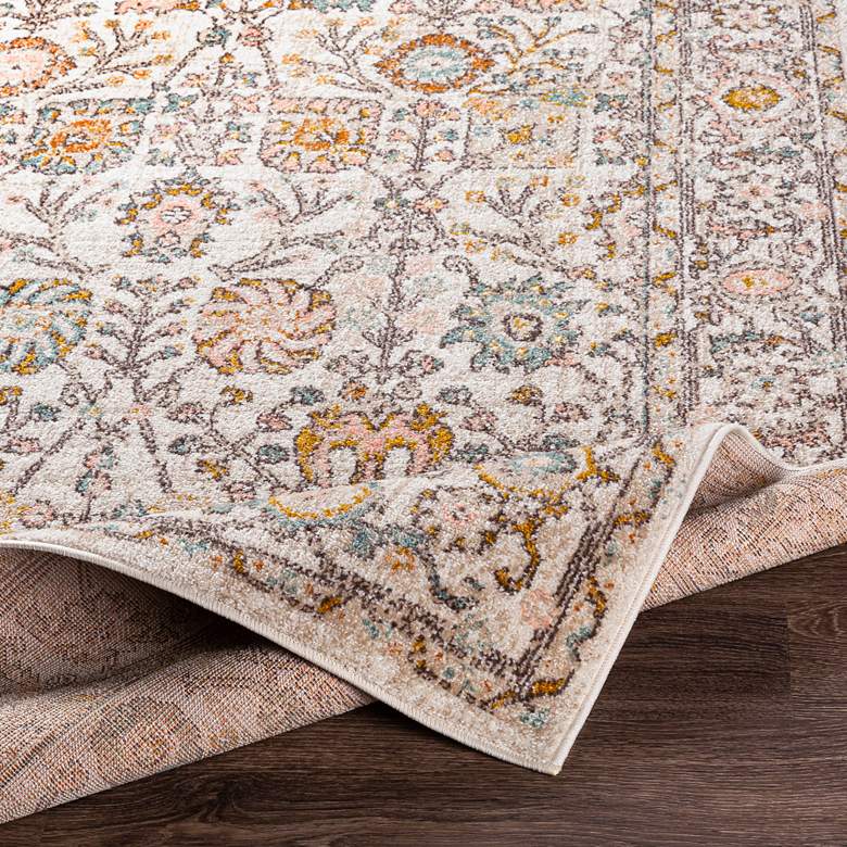 Image 4 Surya Ankara AKR-2332 5'2"x7' Pink Camel Oriental Area Rug more views