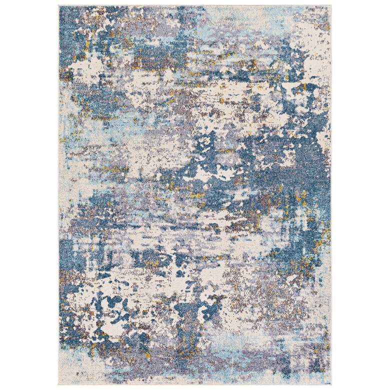 Image 1 Surya Ankara AKR-2335 5'2"x7' Dark Blue and Gray Area Rug