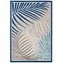 Surya Big Sur BSR-2312 5&#39;3"x7&#39;3" Blue and Taupe Area Rug