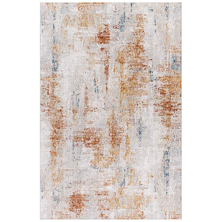 Image 1 Surya Carmel CRL-2302 5'x7'3" White and Light Gray Area Rug
