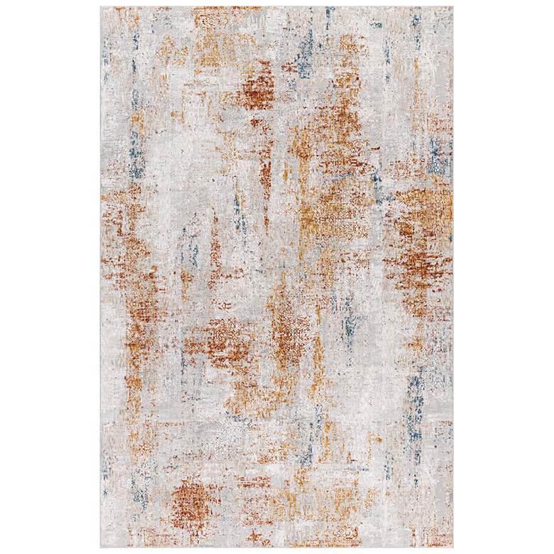 Image 1 Surya Carmel CRL-2302 5&#39;x7&#39;3 inch White and Light Gray Area Rug