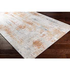Image2 of Surya Carmel CRL-2302 5'x7'3" White and Light Gray Area Rug more views
