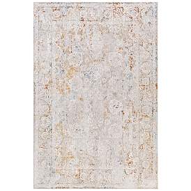 Image1 of Surya Carmel CRL-2307 2'7"x4' Camel and Clay Area Rug
